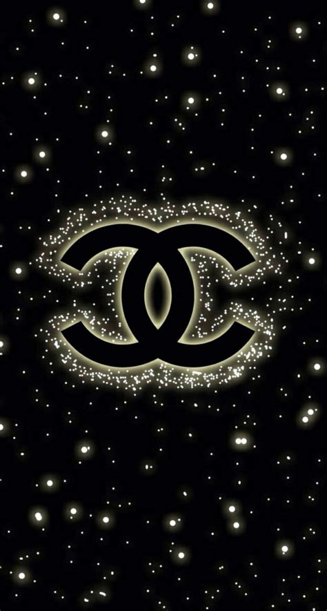 chanel logo wallpaper black|chanel logo in black background hd chanel Wallpaper.